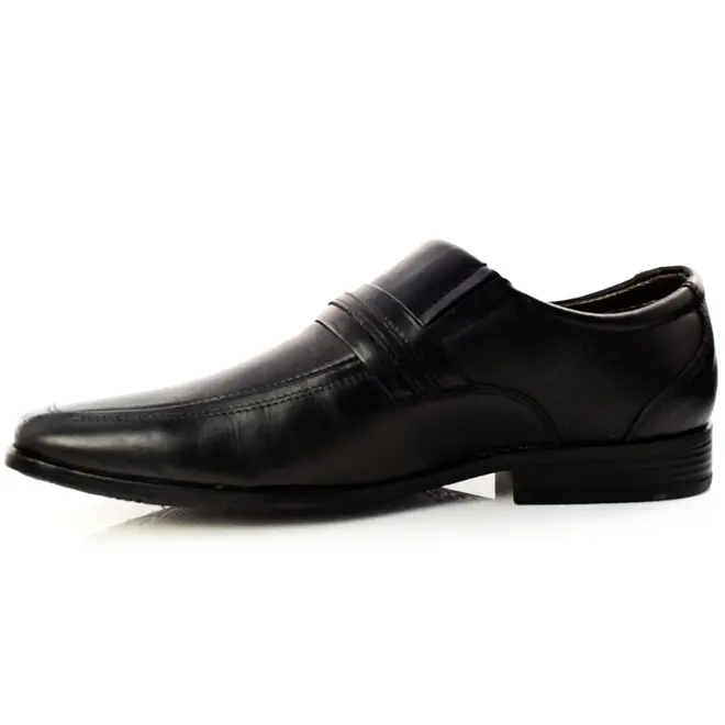 Sapato Social de Couro Masculino Zapattero Preto 7512