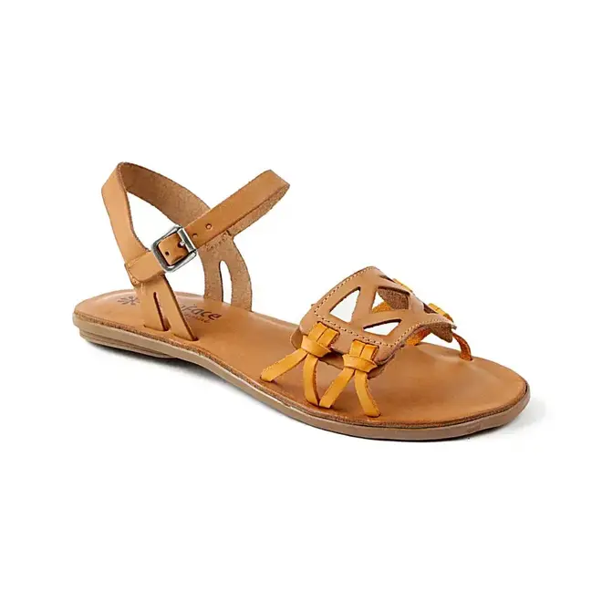Sandália Flat New Face - Ambar