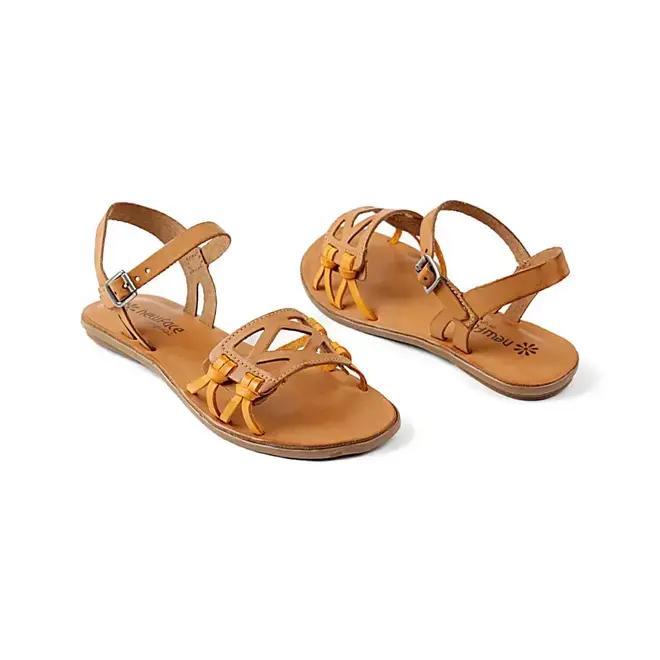 Sandália Flat New Face - Ambar