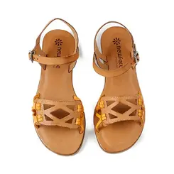 Sandália Flat New Face - Ambar