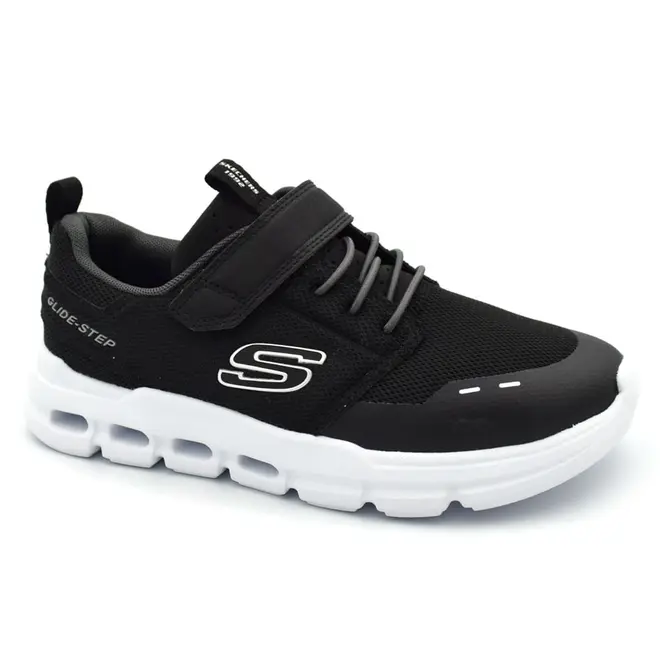 Tênis Infantil Skechers Glide Step Preto 404172L