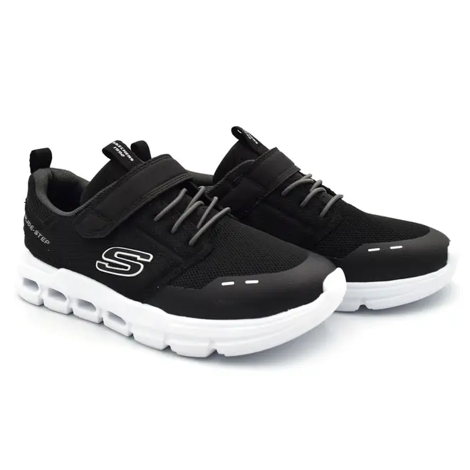 Tênis Infantil Skechers Glide Step Preto 404172L