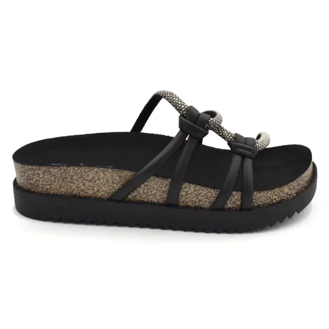 Papete Feminina Moleca Preto 5500.111.30396