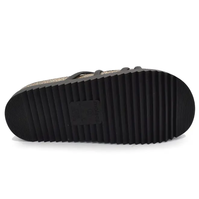 Papete Feminina Moleca Preto 5500.111.30396