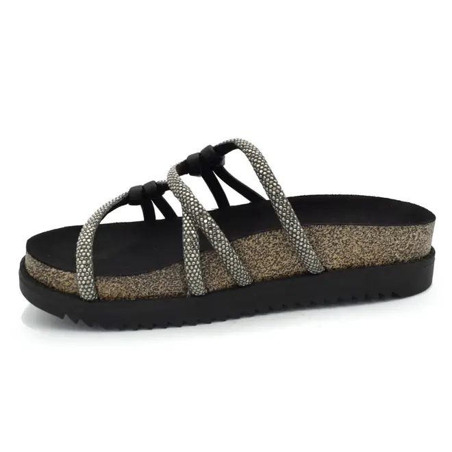 Papete Feminina Moleca Preto 5500.111.30396