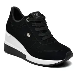 Tênis Anabela Feminino Via Marte Preto 046-020-01