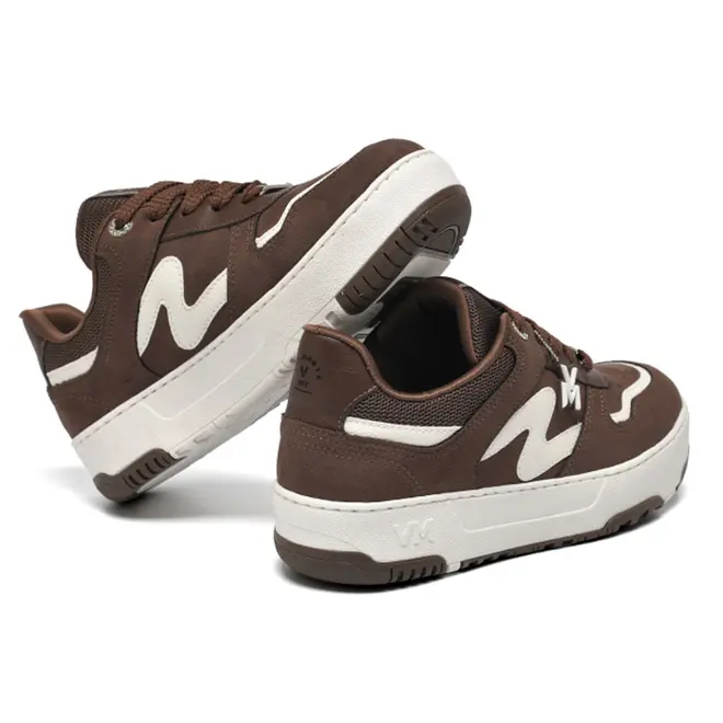 Tênis Casual Feminino Via Marte Marrom 287-007-11