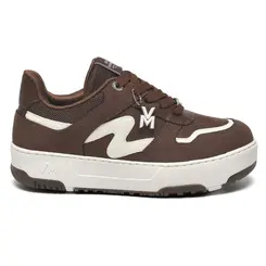 Tênis Casual Feminino Via Marte Marrom 287-007-11