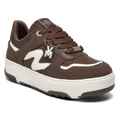 Tênis Casual Feminino Via Marte Marrom 287-007-11