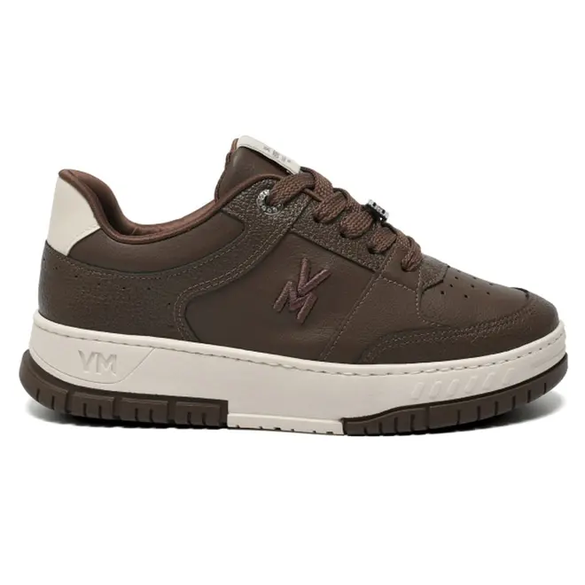 Tênis Casual Feminino Via Marte Marrom 219-012-12