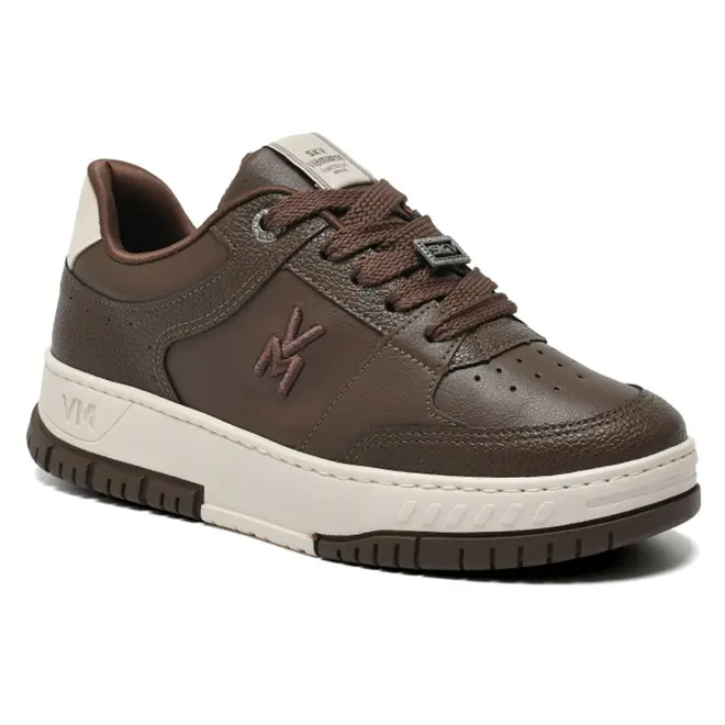 Tênis Casual Feminino Via Marte Marrom 219-012-12