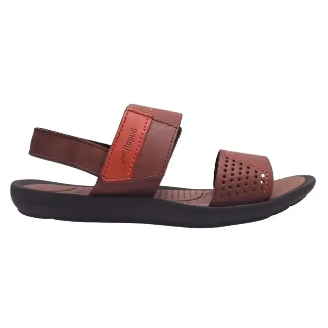 Sandália Flat Itapuã Masculina Chocolate Tijolo