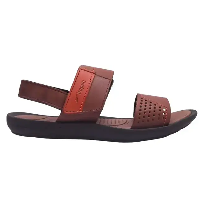 Sandália Flat Itapuã Masculina Chocolate Tijolo