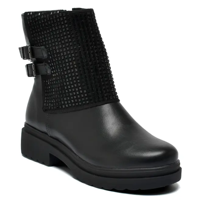 Coturno Feminino Via Marte Preto 245-013-01