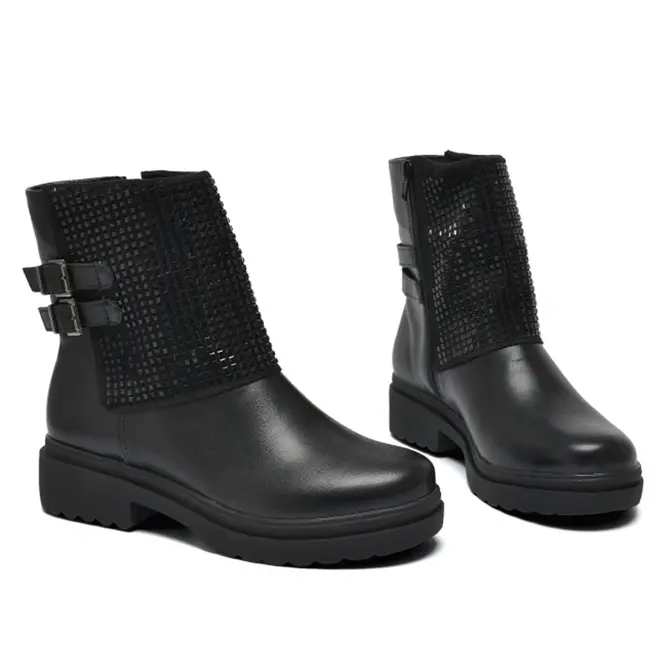 Coturno Feminino Via Marte Preto 245-013-01