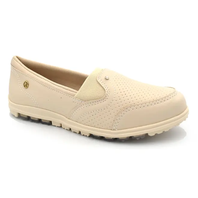 Tênis sem Cadarço Feminino Kolosh Creme C0532A