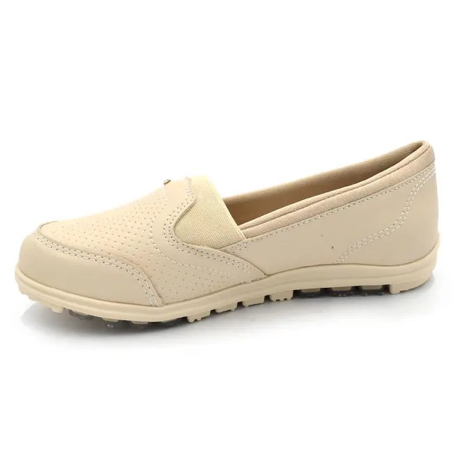 Tênis sem Cadarço Feminino Kolosh Creme C0532A