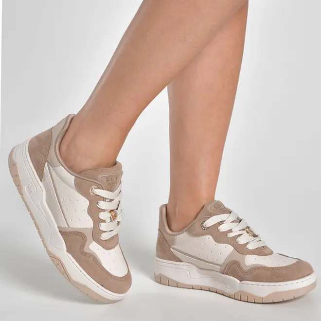 Tênis Casual Feminino Via Marte Bege 276-012-14