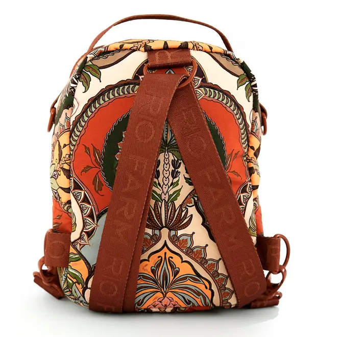 Mochila Feminina Farm Borogodó Marrom 78333806