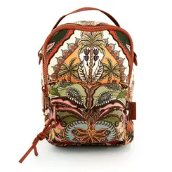 Mochila Feminina Farm Borogodó Marrom 78333806