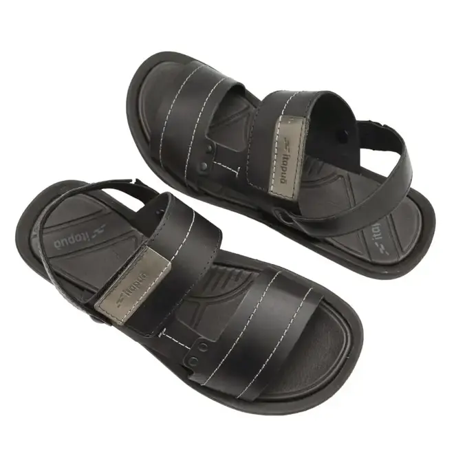 Sandália Flat Itapuã Masculina Preto
