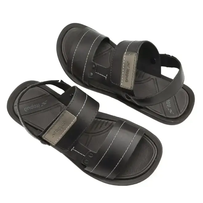 Sandália Flat Itapuã Masculina Preto