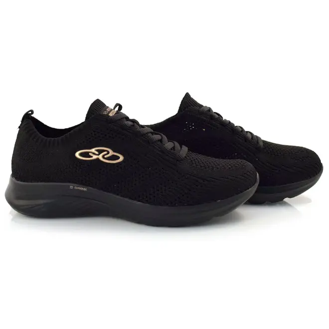 Tênis Feminino Olympikus 130G Preto 749