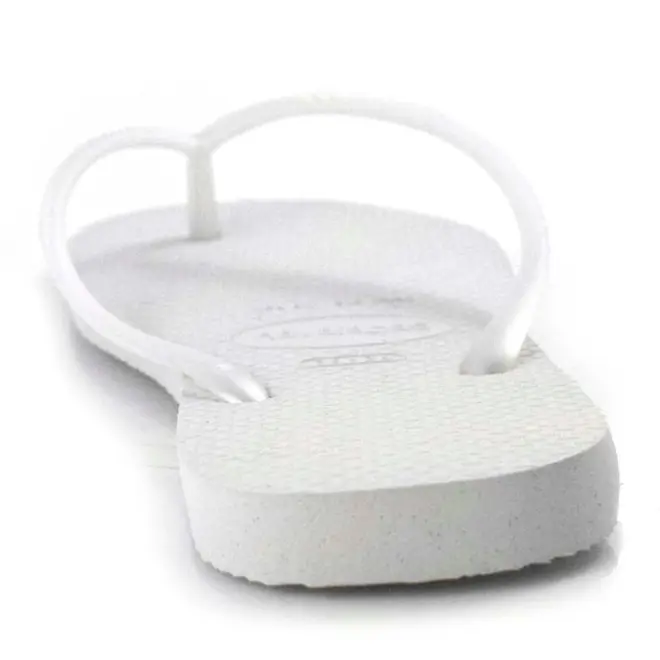 Chinelo Feminino Havaianas Slim Branco 4000030 AD