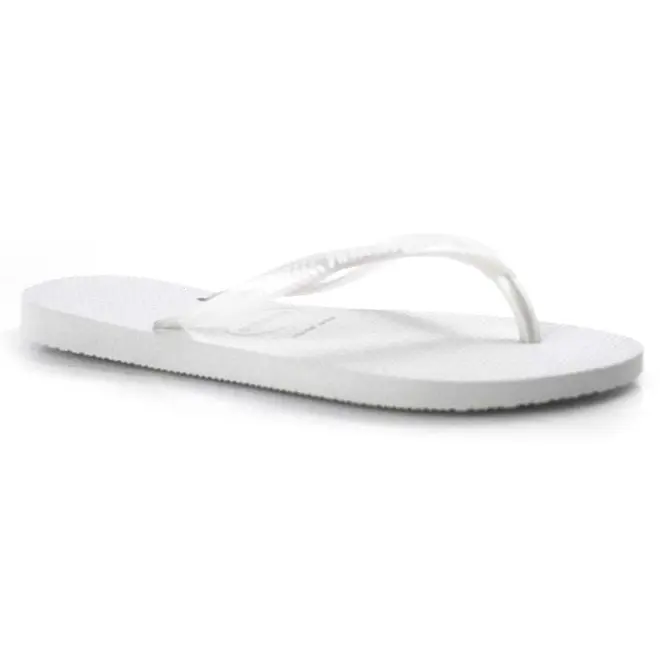 Chinelo Feminino Havaianas Slim Branco 4000030 AD