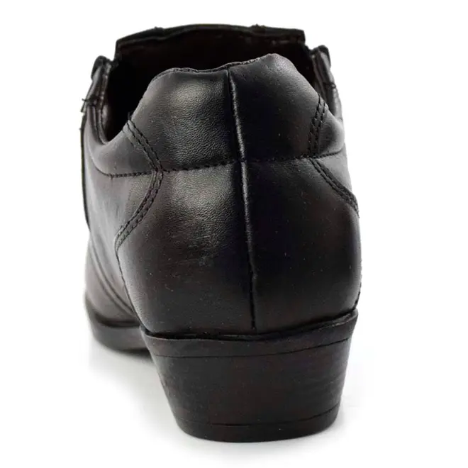 Bota Country Masculina em Couro Zapattero Preto 0900