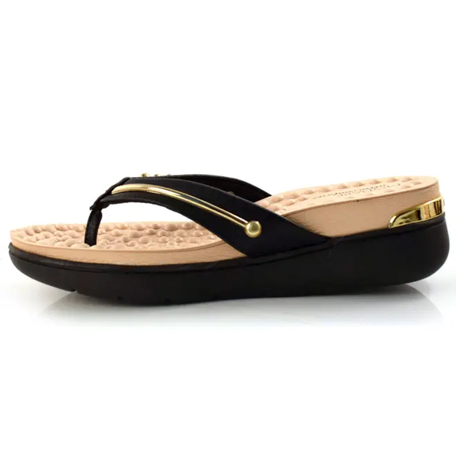 Tamanco Anabela Feminino Modare Preto 7151.115.21736