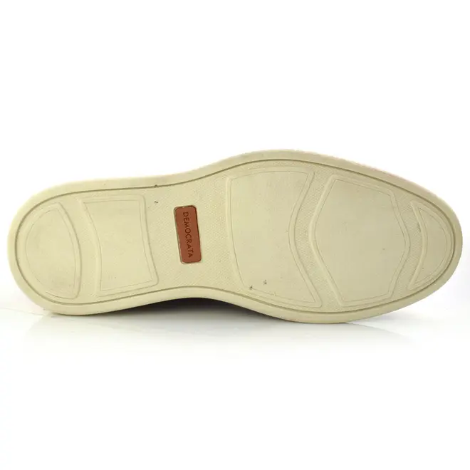 Sapato Social Masculino de Couro Bay Cinza 273104