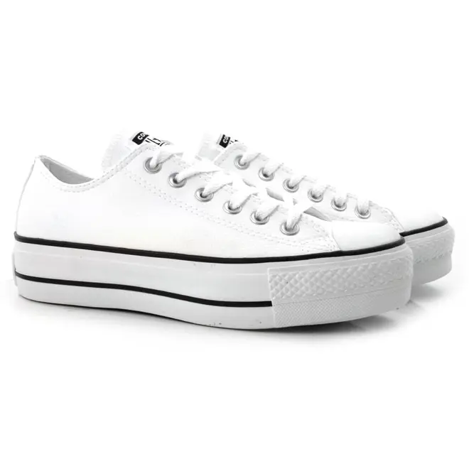 Tênis Flatform Converse All Star Original Branco CT09830001