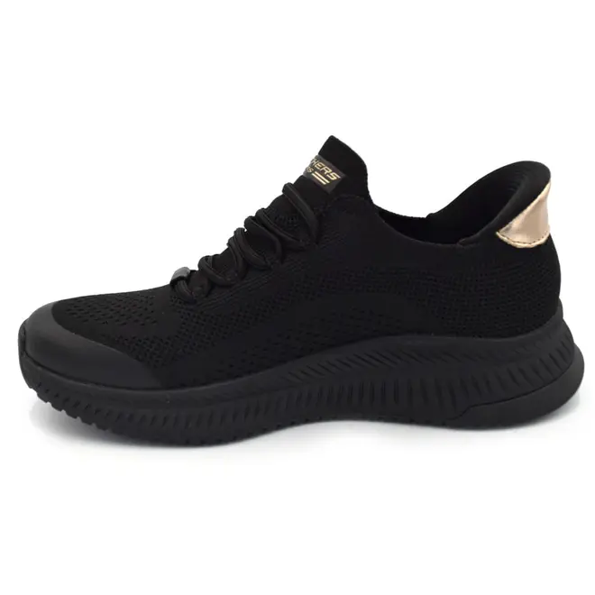 Tênis Feminino Skechers Bobs Squad 4 Preto 117743