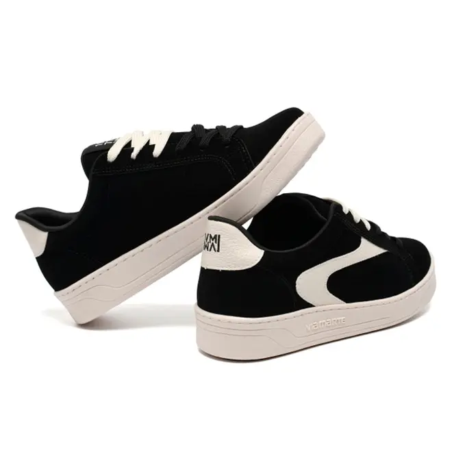 Tênis Casual Feminino Via Marte Preto 020-021-03