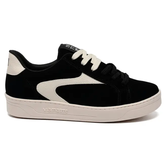 Tênis Casual Feminino Via Marte Preto 020-021-03