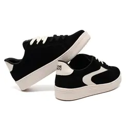 Tênis Casual Feminino Via Marte Preto 020-021-03