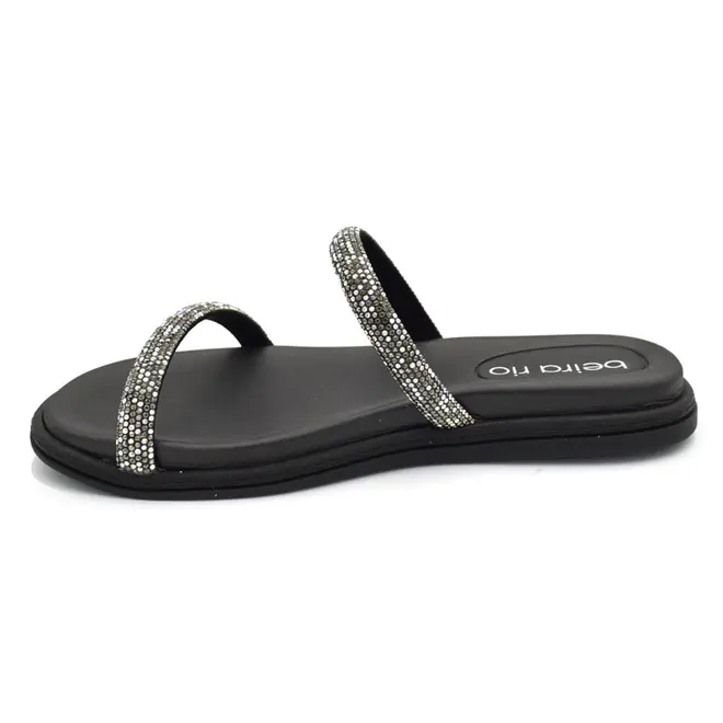Sandália Flat Feminina Beira Rio Preto 8488.105.26530