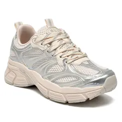 Tênis Casual Feminino Via Marte Creme 369-002-08