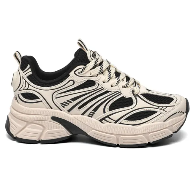 Tênis Casual Feminino Via Marte Creme 369-002-05
