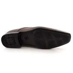 Sapato Social de Couro Jota Pe Air Vinitti Marrom 77600