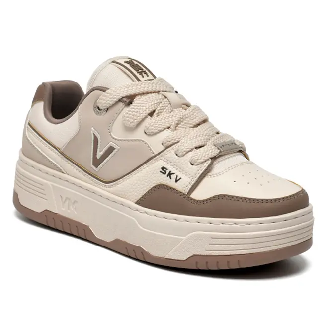 Tênis Casual Feminino Via Marte Bege 225-010-13