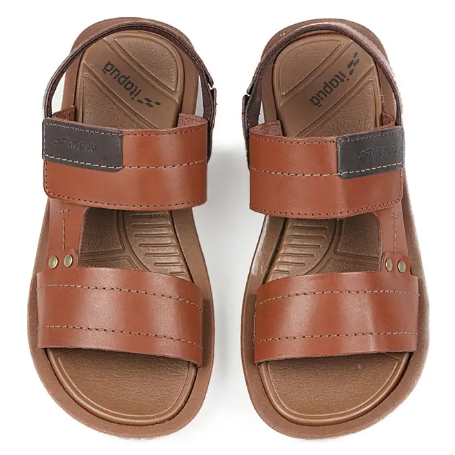 Sandália Itapuã Flat Marrom Masculino