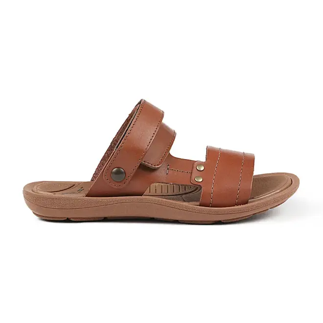Sandália Itapuã Flat Marrom Masculino