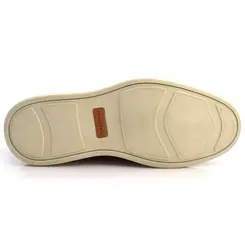 Sapatênis Masculino de Couro Democrata Bay Preto 273101