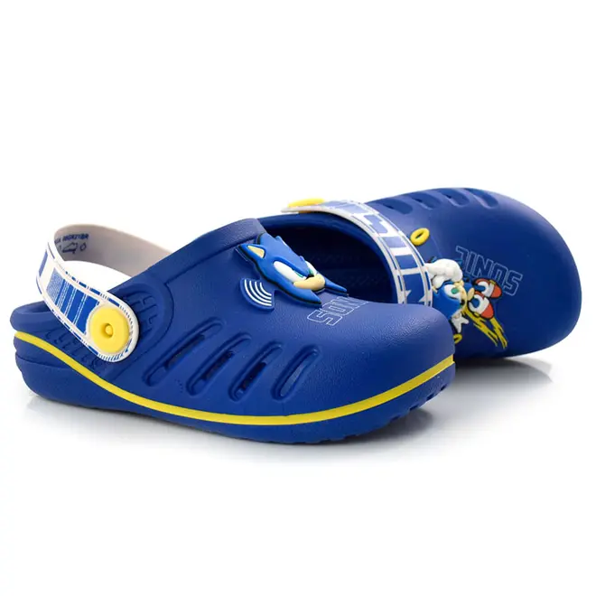 Babuche Infantil Sonic Speed Babuche Azul 22594