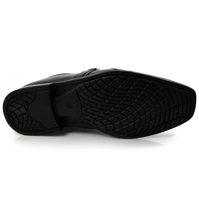 Sapato Masculino Zapattero Flex Preto 8010