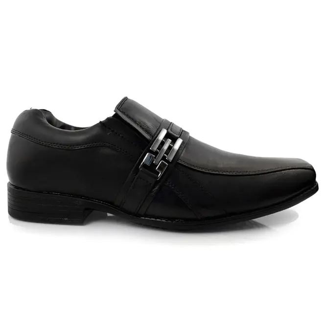 Sapato Masculino Zapattero Flex Preto 8010