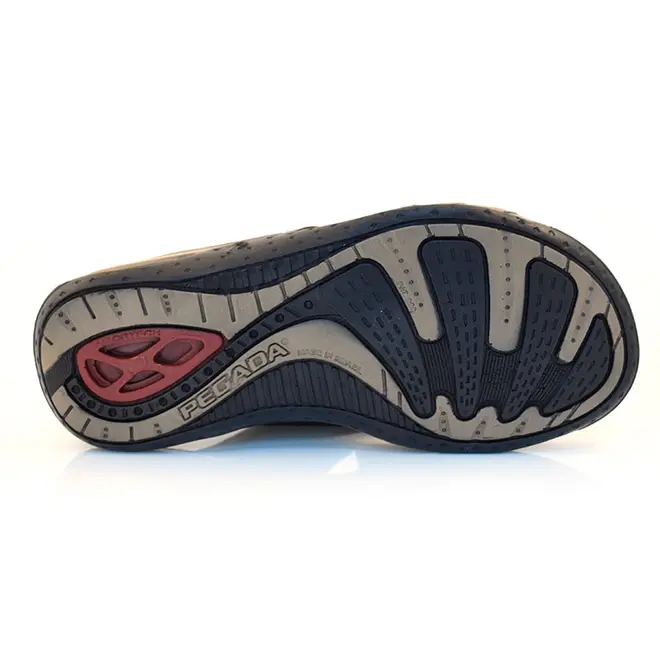 Chinelo Masculino de Couro Pegada Marrom 131661