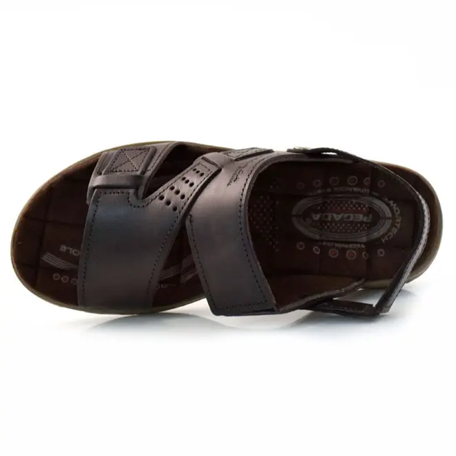 Papete Masculina de Couro Pegada Marrom 131662